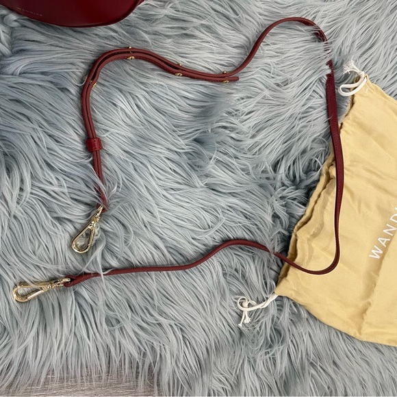NWT WANDLER hortensia crossbody handbag in brick - mini - Picture 9 of 16